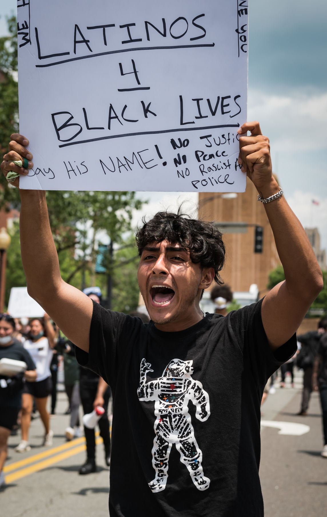 Black Lives Matter March Saturday Afternoon